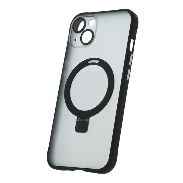 OEM - iPhone 13 Mobilskal MagSafe Ring - Svart