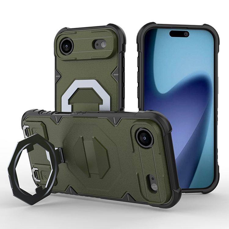 iPhone Air Mobilskal MagSafe Kickstand Med snodd - Grön | 2353 | AlltMobil