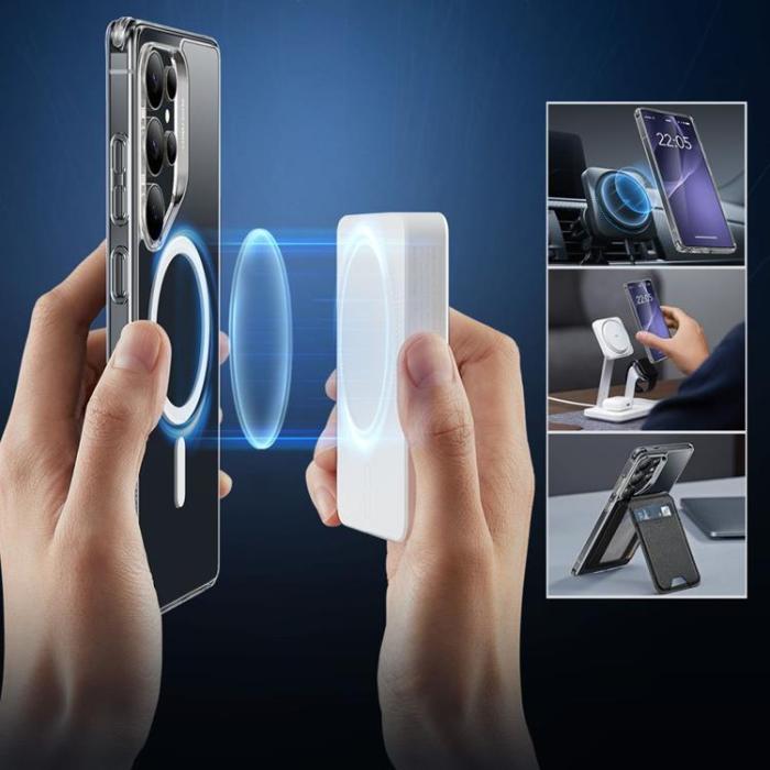 ESR - ESR Galaxy S25 Ultra Mobilskal Magsafe Classic Hybrid Halolock