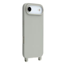 A-One Brand - iPhone 17 Air Mobilskal TPU med Hål för Rem - Grå