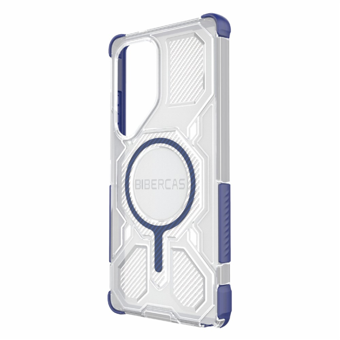A-One Brand - BIBERCAS Galaxy S25 Ultra Mobilskal MagSafe J-16 Transparent