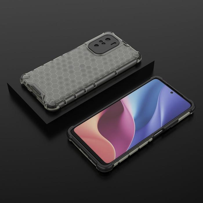 OEM - Honeycomb Armor Bumper Skal Redmi Poco J2 - Svart