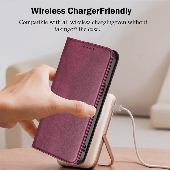 A-One Brand - OnePlus 15 Plånboksfodral Retro RFID-Skydd Konstläder