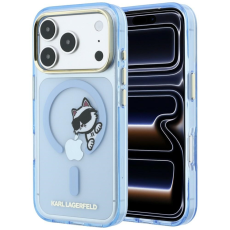 KARL LAGERFELD - Karl Lagerfeld Mobilskal F&ouml;r iPhone 18 Pro/17 Pro Magsafe Peekaboo Logo
