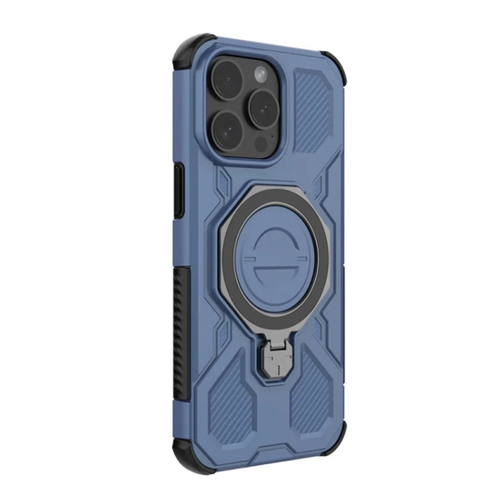 OEM - Mobilskal till iPhone 15 Pro Max Plast Shockproof - Blå