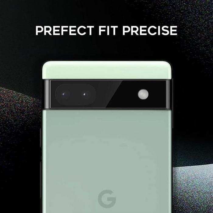 OEM - [2-PACK] Google Pixel 6a Härdat glas Kameralinsskydd - Clear