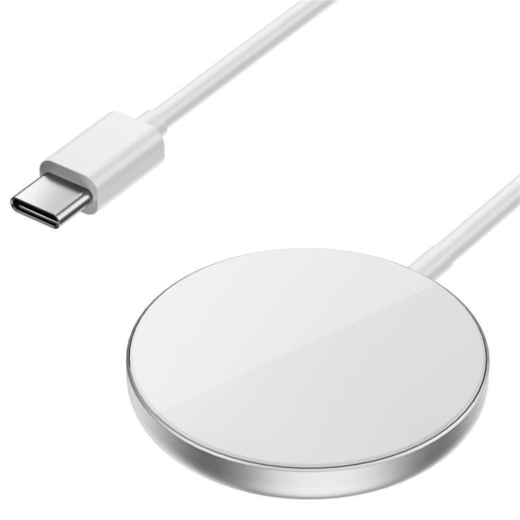 WIWU Qi2 MagSafe Trådlös Laddare iPhone med Typ-C-kabel Wi-W029 | 505295 | AlltMobil