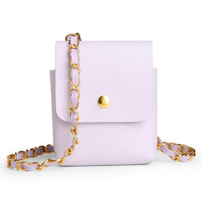A-One Brand - Galaxy Z Flip 4/Z Flip 3 Halsbandsfodral Crossbody - Lila