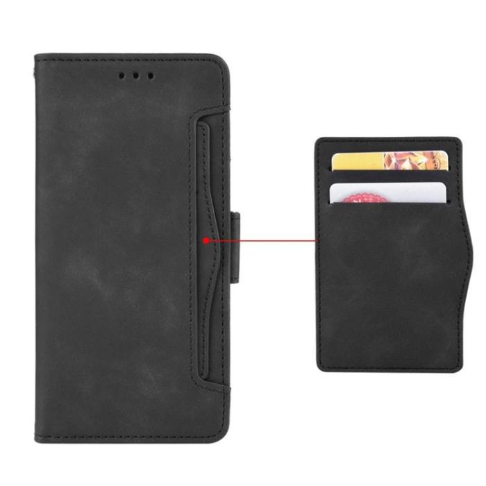 OEM - iPhone 14 Pro Max Plånboksfodral PU-Läder - Svart