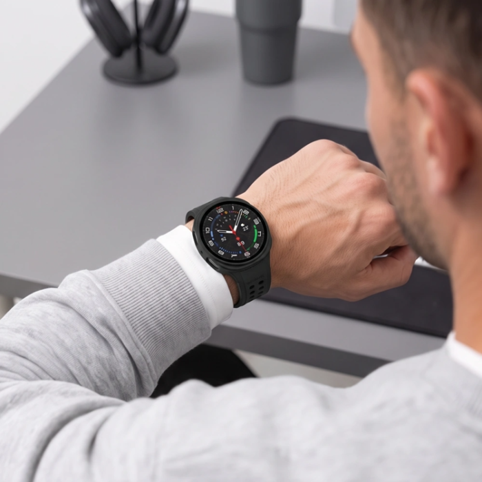 Tech-Protect - [2-Pack] Tech-Protect Skal För Galaxy Watch 8/9 (44mm) Defense - Svart/Clear