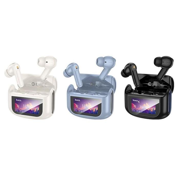Hoco - Hoco TWS In-Ear Hörlurar Trådlösa ANC ENC med Pekskärm EQ21 - Blå