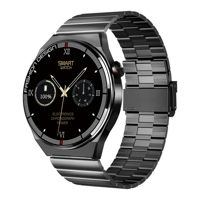 Remax - Remax Smartwatch 9 Armband Metal - Svart