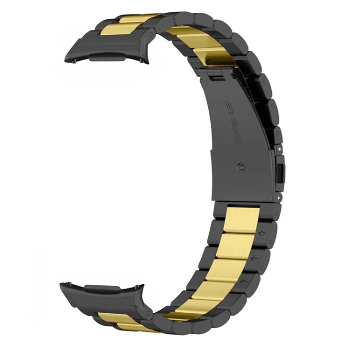 A-One Brand - Galaxy Watch 8 (44mm/40mm) Armband Stainless Steel Three Bead