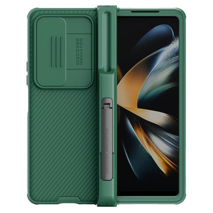 UTGATT1 - Nillkin Galaxy Z Fold 4 Skal Camshield Pro Suit - Grön