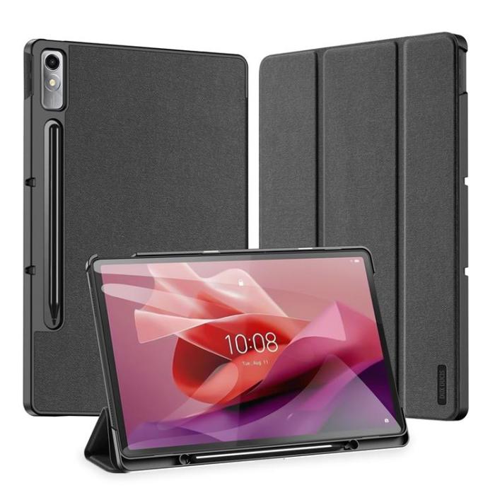 Dux Ducis - Dux Ducis Lenovo Tab P12 Fodral Smart Sleep - Svart