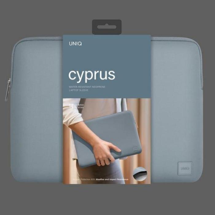 UNIQ - UNIQ Datorfodral 14'' Torba Cyprus Neoprene - Steel Blå