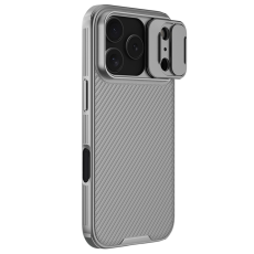 Nillkin - NILLKIN iPhone 17 Pro Mobilskal Slide Kamera Lid - Grå