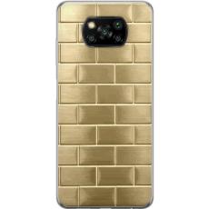 iSecrets - Mobilskal till Xiaomi Poco X3 NFC med Gyllene Murstenar