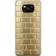 Gustaf - Mobilskal till Xiaomi Poco X3 NFC med Gyllene Murstenar