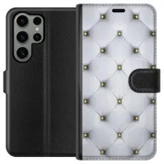 Gustaf - Pl&aring;nboksfodral till Samsung Galaxy S23 Ultra med Fancy