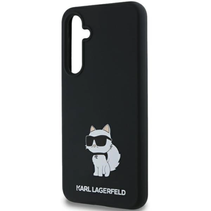 KARL LAGERFELD - Karl Lagerfeld Galaxy A35 Mobilskal Silikon Choupette - Svart