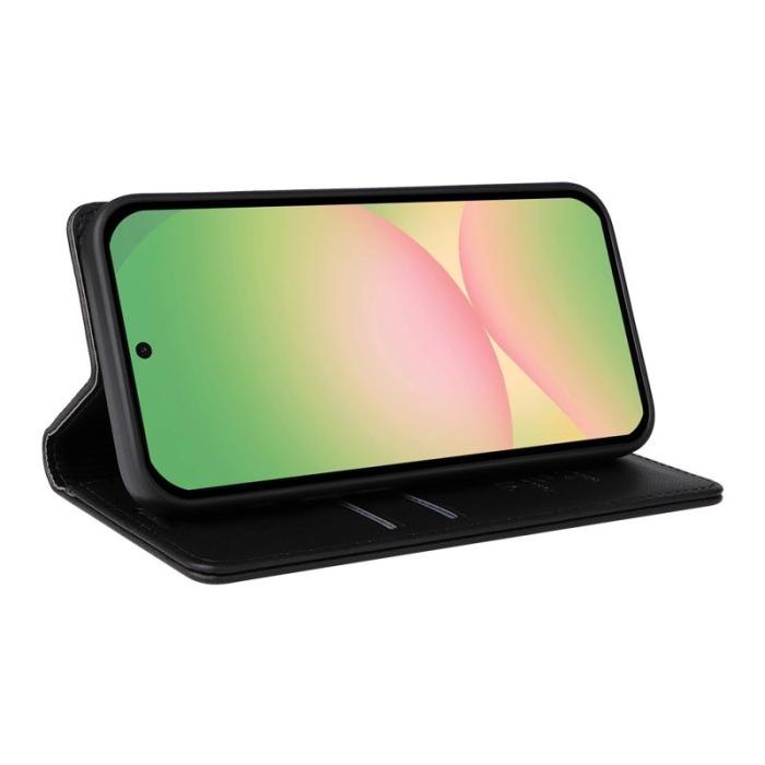 YIKATU - YIKATU Samsung Galaxy A57 Plånboksfodral Konstläder - Svart