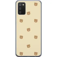Gustaf - Mobilskal till Samsung Galaxy A02s med Bj&ouml;rnm&ouml;nster