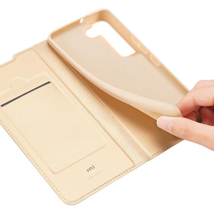Dux Ducis - Dux Ducis Skin Series Fodral Galaxy S22 - Guld