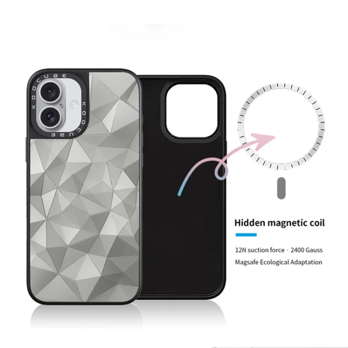 A-One Brand - iPhone 16 Plus Mobilskal MagSafe Aluminium Silikon