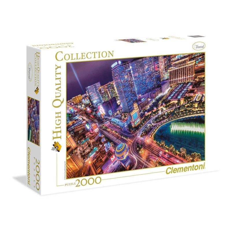 CLEMENTONI Pussel 2000 Pcs High Quality Collection Las Vegas