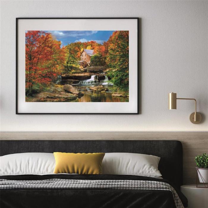 CLEMENTONI - CLEMENTONI Pussel 2000 Pcs High Quality Collection Glade Creek Grist Mill