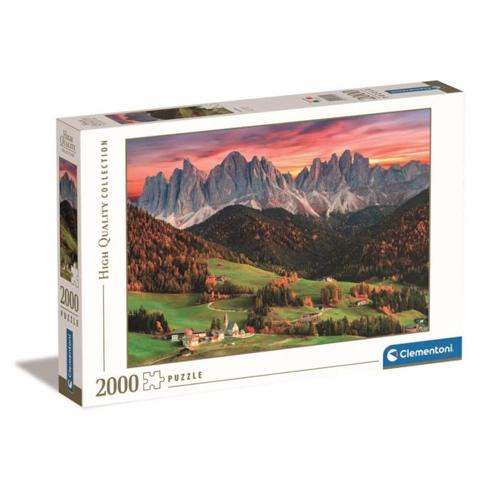 CLEMENTONI - CLEMENTONI Pussel 2000 Pcs High Quality Collection Val Di Funes