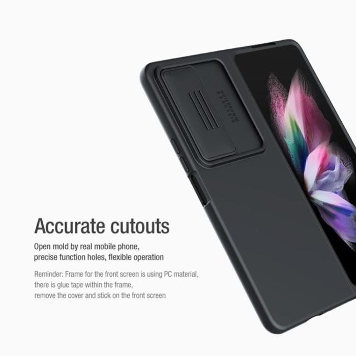 Nillkin - Nillkin Galaxy Z Fold 4 Skal Dual Layer - Svart
