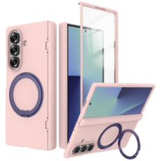 Beline - Beline Mobilskal F&ouml;r Galaxy Z Fold 8 Hinge 360 - Rosa
