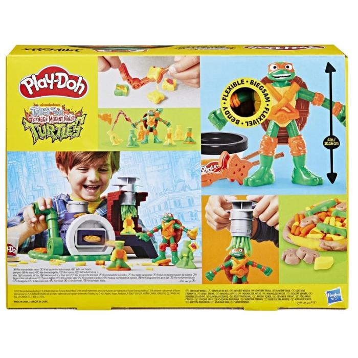 PLAY-DOH - PLAY-DOH Teenage Mutant Ninja Turtles Slice And Blast Pizza Playset