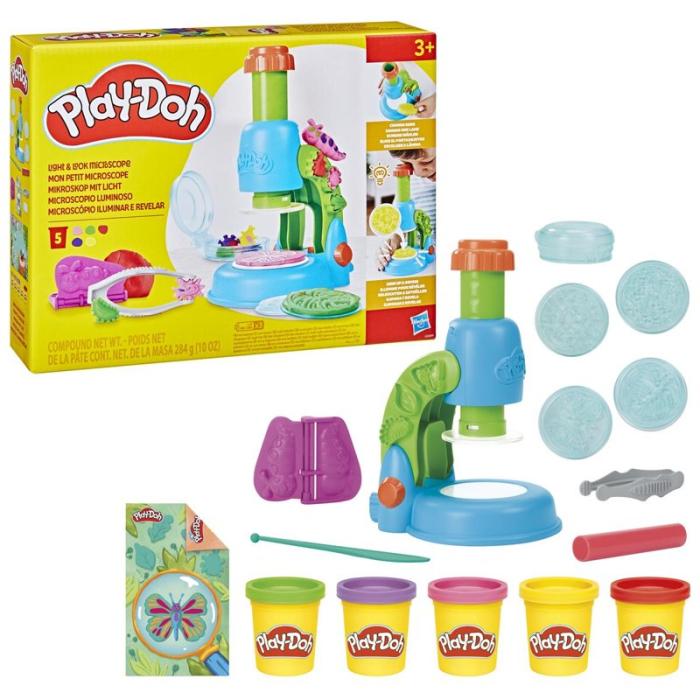 PLAY-DOH - PLAY-DOH Wonder Glow Microscope Playset