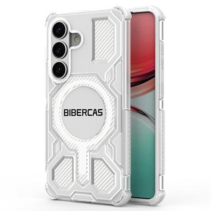 OEM - Mobilskal för Samsung Galaxy S26 Magnetiskt TPU + PC - Transparent