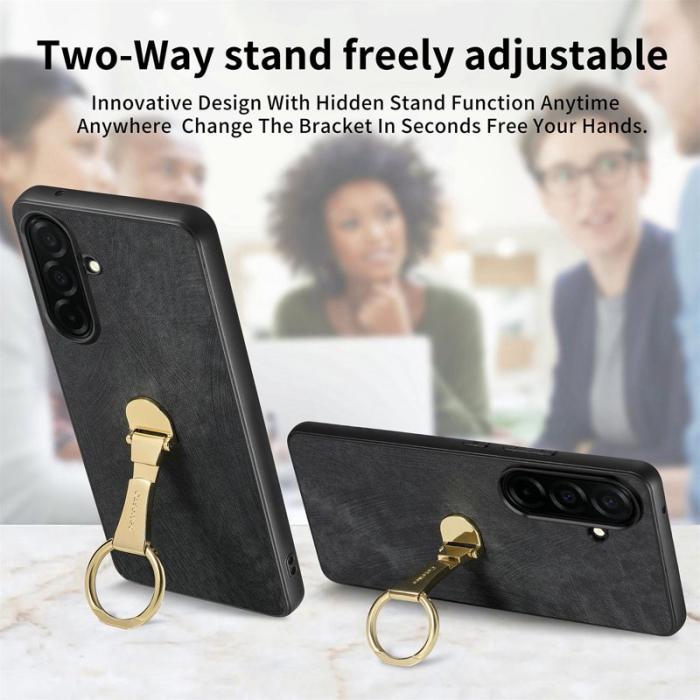 CASENEO - CASENEO Mobilfodral för Samsung Galaxy S26 Plus Fällbart Kickstand - Svart