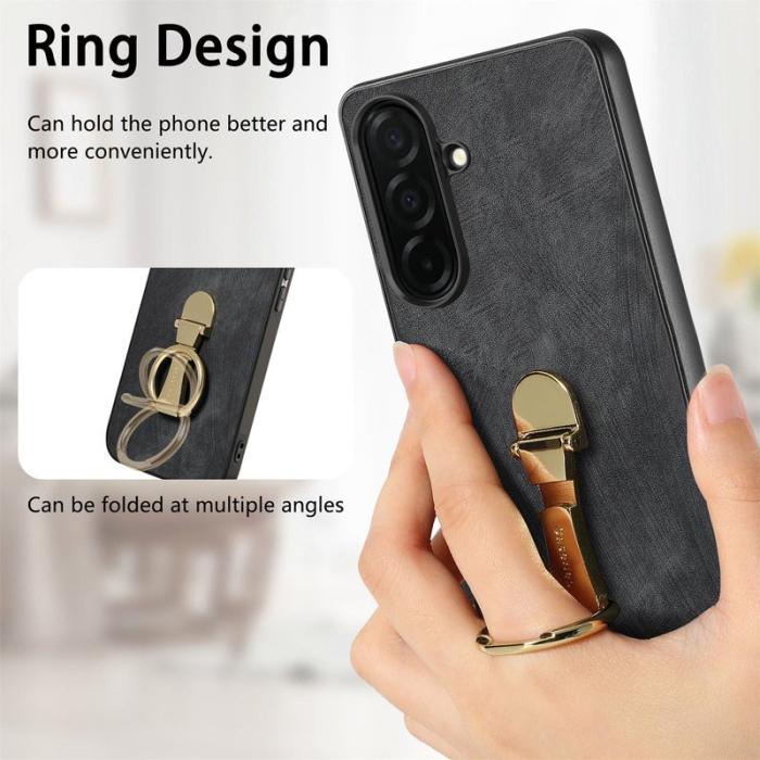 CASENEO - CASENEO Mobilfodral för Samsung Galaxy S26 Plus Fällbart Kickstand - Svart