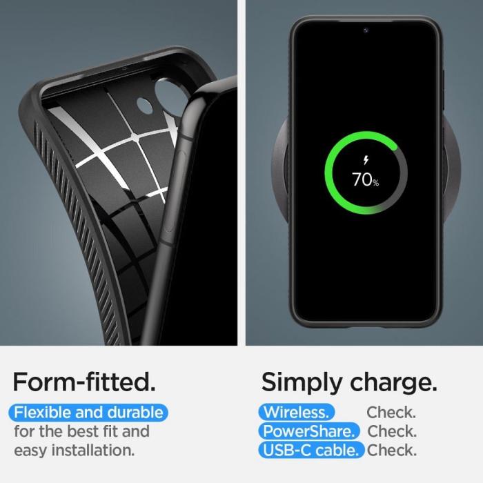 Spigen - Spigen Liquid Air för Samsung S23 PLUS mattsvart