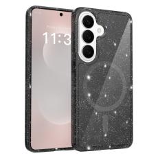 OEM - Mobilskal f&ouml;r Samsung Galaxy S26 Magnetiskt TPU PC - Transparent Svart