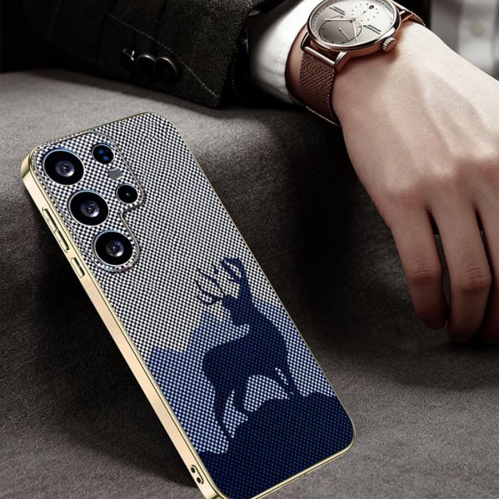 OEM - Mobilskal för Samsung Galaxy S26 Ultra PC + TPU - Mörkblå