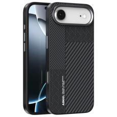 ABEEL - ABEEL Mobilskal till iPhone Air PC TPU Aluminium PU L&auml;der MagSafe - Textur 1
