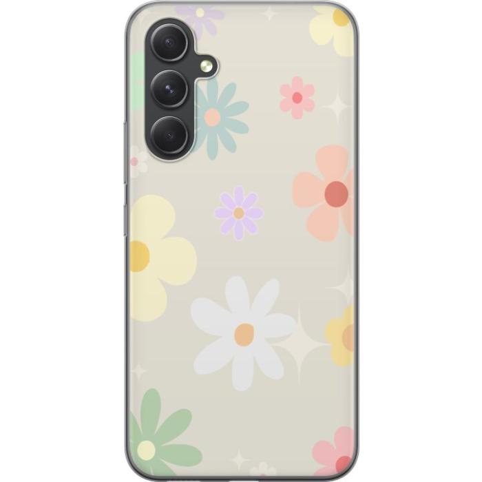 iSecrets - Mobilskal till Samsung Galaxy S24 med fejdande blommor