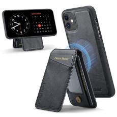 FIERRE SHANN - FIERRE SHANN 025 Fodral f&ouml;r iPhone 11 KonstL&auml;der - Svart