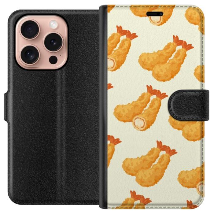 iSecrets - Plånboksfodral till Apple iPhone 16 Pro med Räkor