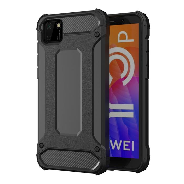 UTGATT1 - Hybrid Armor skal till Huawei Y5p - Svart