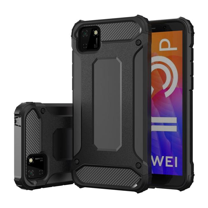 UTGATT1 - Hybrid Armor skal till Huawei Y5p - Svart