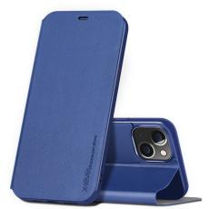 X-Level - X-LEVEL Colorful-2 iPhone 14 Plus Flip Cover Fodral Bl&aring;