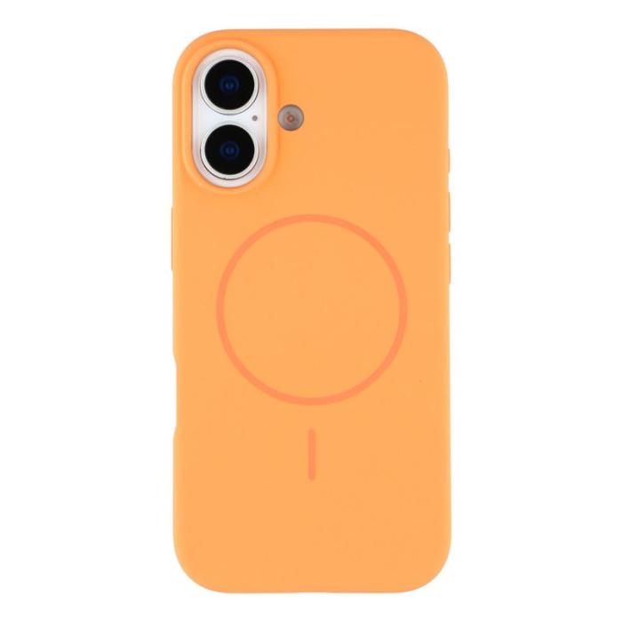 X-Level - X-LEVEL Mobilskal till iPhone 17 MagSafe Liquid Silicone Orange